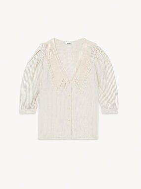 SANDRO Clarion Striped Shirt